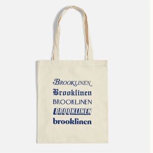 Brand New Brooklinen Canvas Tote Bag